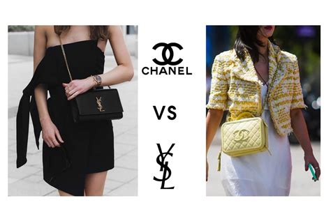 yves saint laurent bag vs chanel|ysl vs chanel.